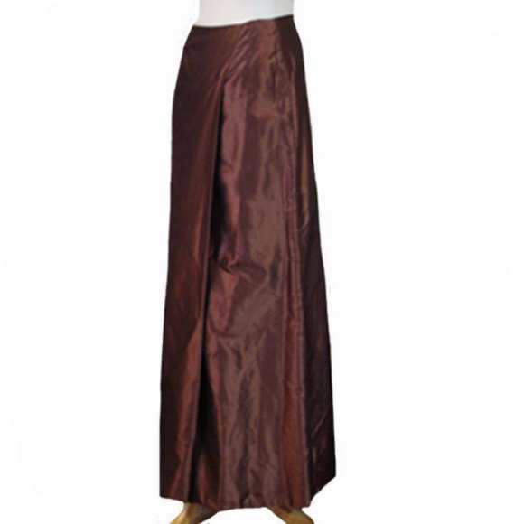Silk Skirt $355 Carmen Marc Valvo - Picture 2 of 5